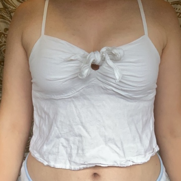 Brandy Melville white Germany sasha tank - Picture 2 of 4